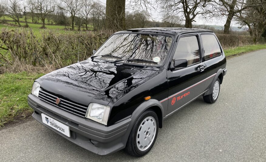 1985 MG Metro Turbo MK1.5 Very Rare Collectors Car