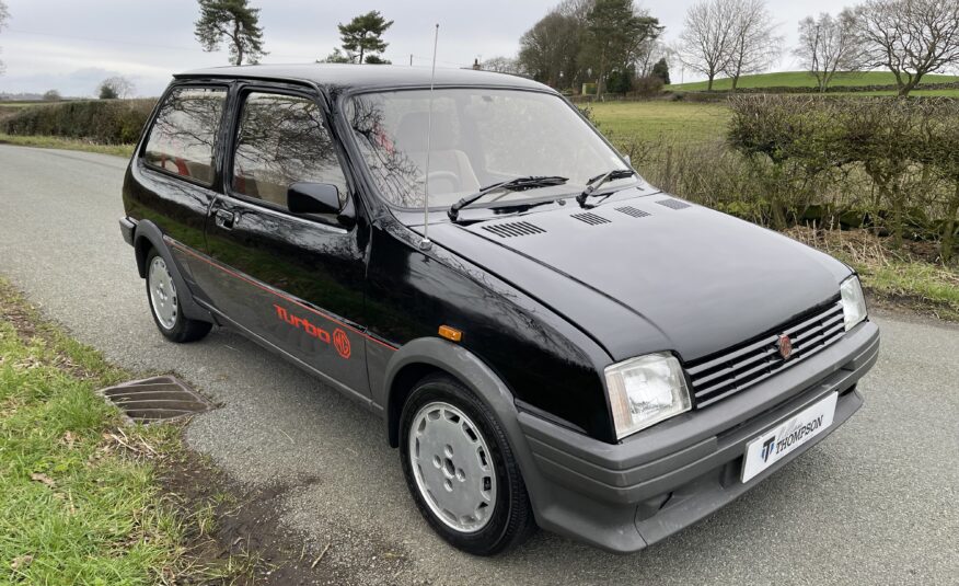 1985 MG Metro Turbo MK1.5 Very Rare Collectors Car