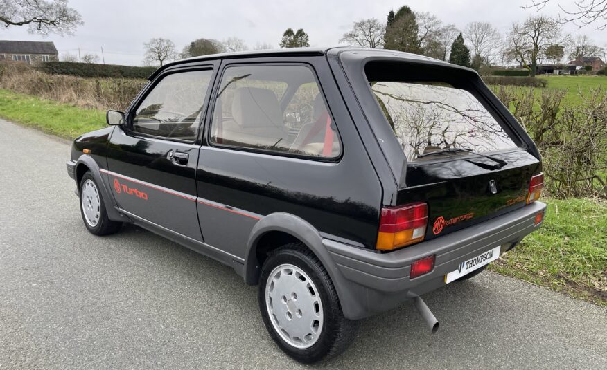 1985 MG Metro Turbo MK1.5 Very Rare Collectors Car