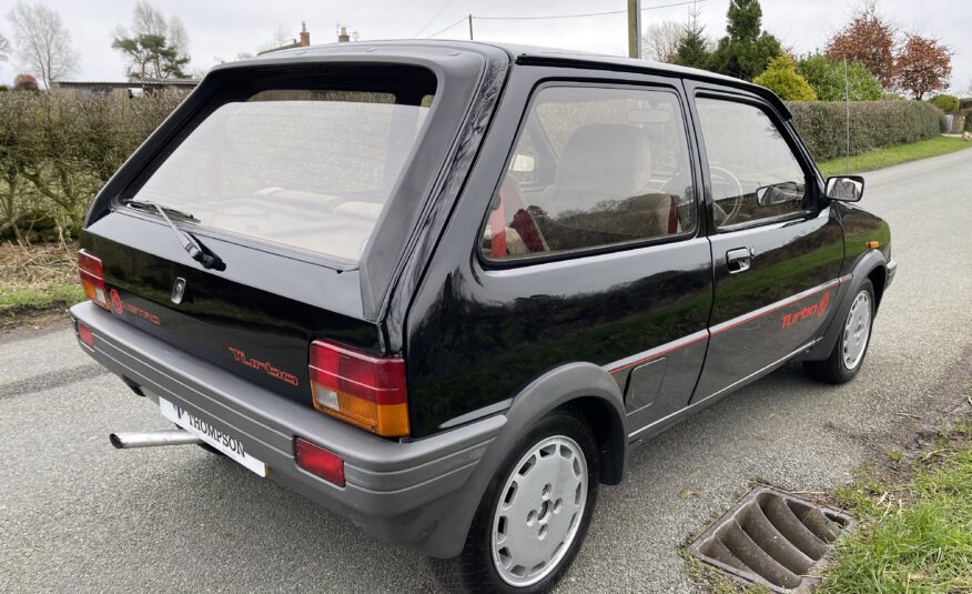 1985 MG Metro Turbo MK1.5 Very Rare Collectors Car