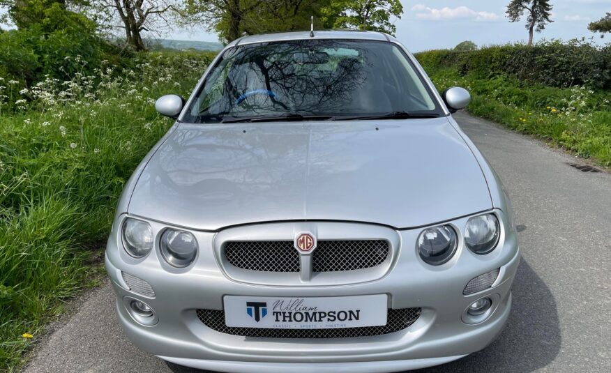 2002 MG ZR 160 Super Low Miles