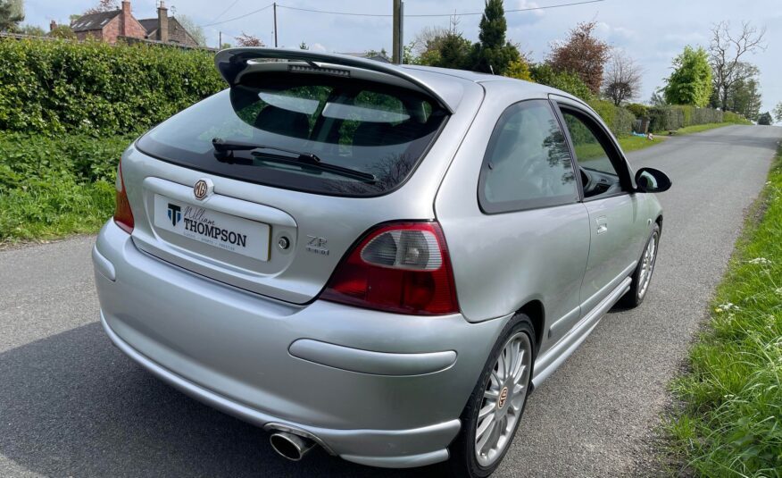 2002 MG ZR 160 Super Low Miles