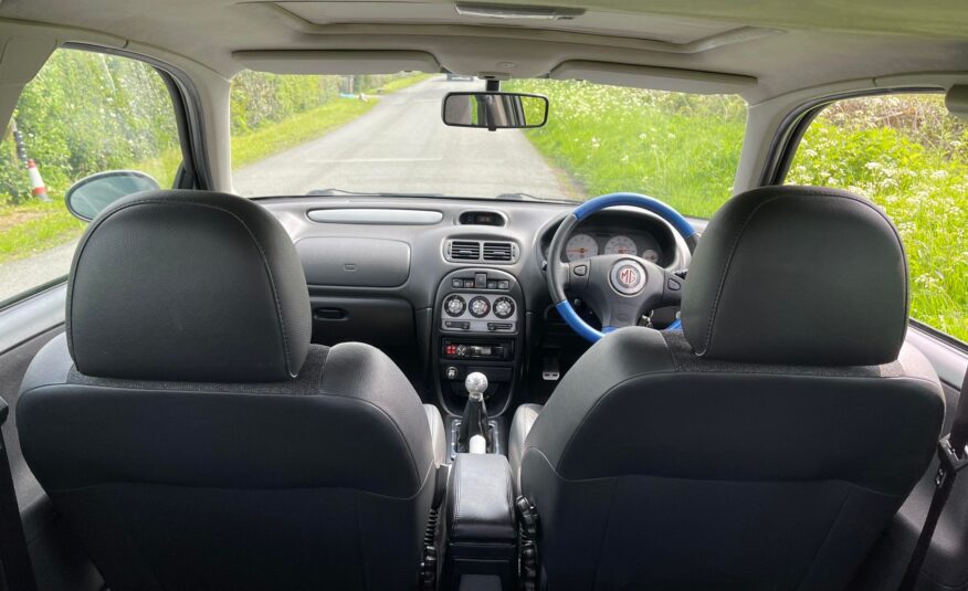 2002 MG ZR 160 Super Low Miles