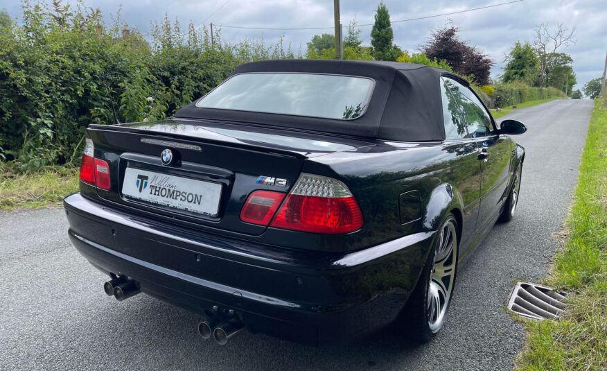 2003 BMW M3 3.2 Manual Convertible