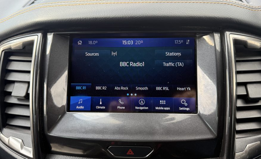 Ford Ranger 2.0 EcoBlue Wildtrak Auto 4WD Euro 6 (s/s) 4dr